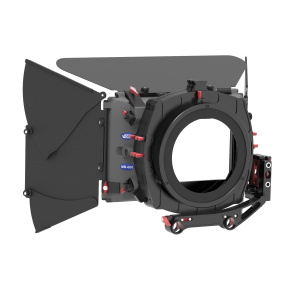 MB-623 Matte box kit, includes single and double rotatable filter stage including 3x filter holder, donut adapter ring, 19mm swing away side flag kit